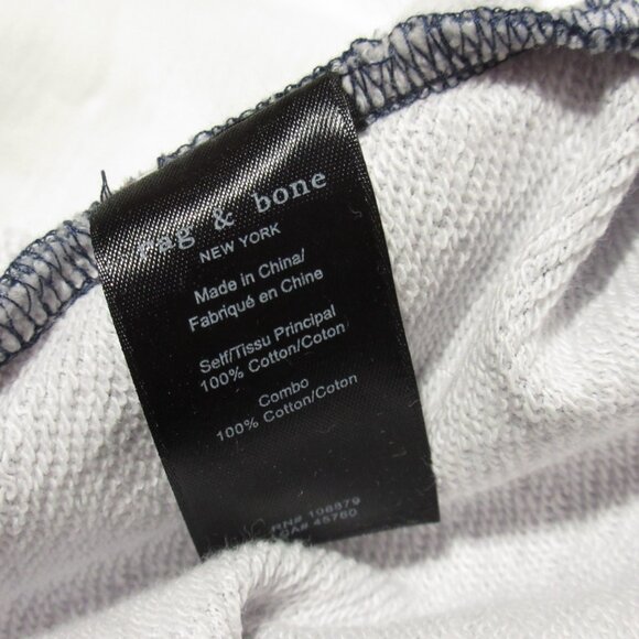 NWT rag & bone Miramar Wide Leg in Bridle Trail Photo Printed Faux Jean Pants XS - Picture 7 of 12